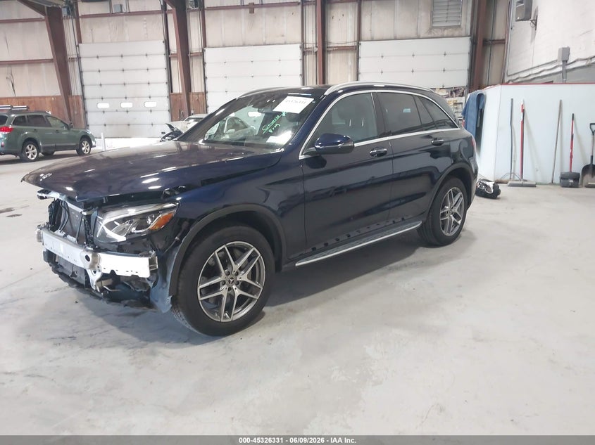 Vin: wdc0g4kb5kv189522, lot: 45824264, mercedes-benz glc 300 4matic 20192