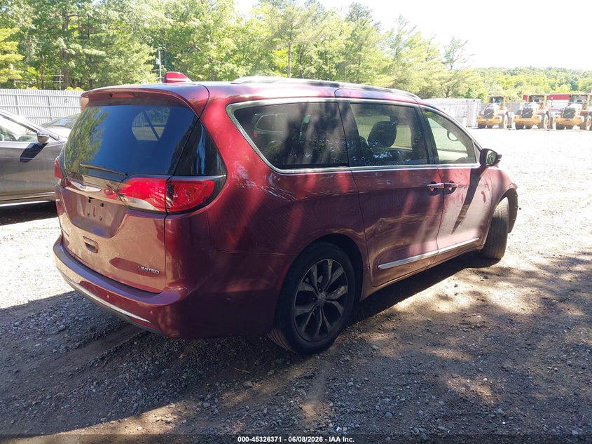 Vin: 2c4rc1gg3kr537848, lot: 45824304, chrysler pacifica limited 20194