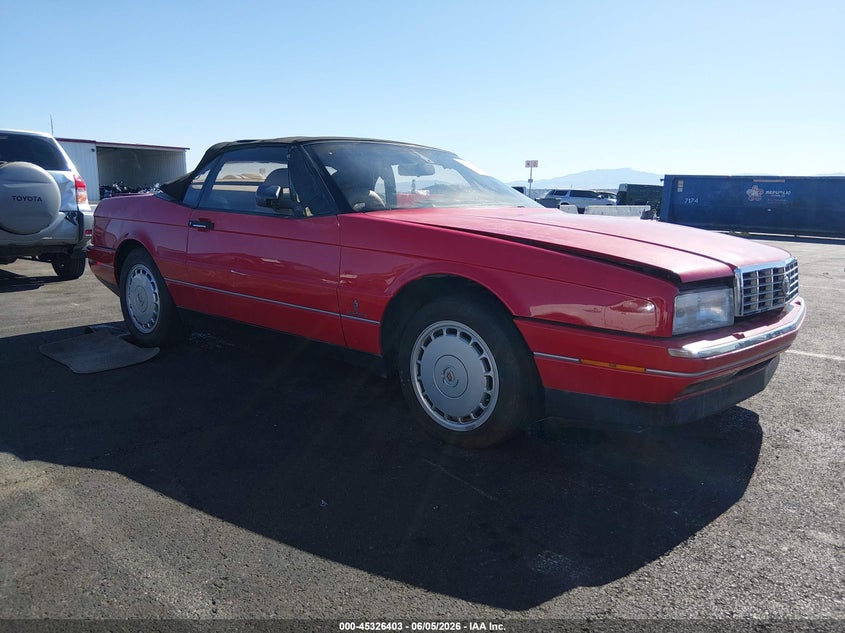 1991 CADILLAC ALLANTE auction photo 1
