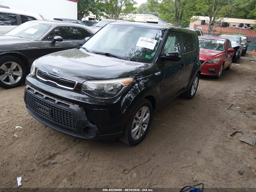 Vin: kndjp3a57f7228184, lot: 45824341, kia soul + 20152