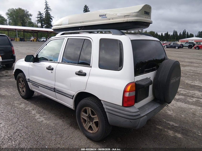 2004 CHEVROLET TRACKER SPORT UTILITY VEHICLE 2.5L V-6 DOHC, 165HP