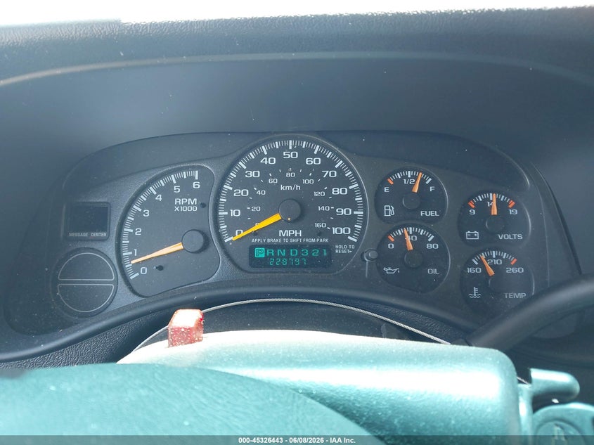 2001 CHEVROLET EXPRESS SPORT UTILITY VEHICLE 5.3L V-8 285HP