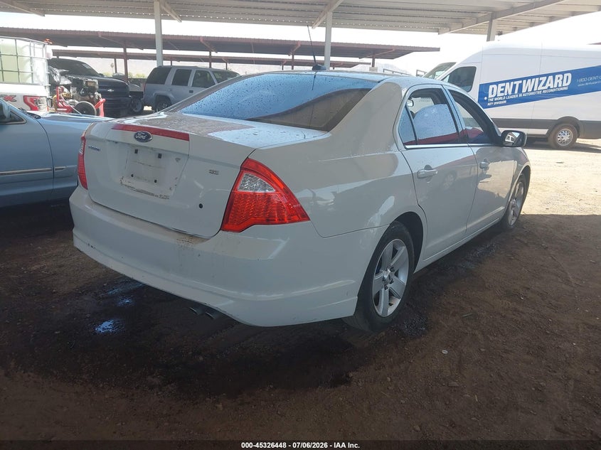 Vin: 3fahp0ha0br191441, lot: 45824381, ford fusion se 20114