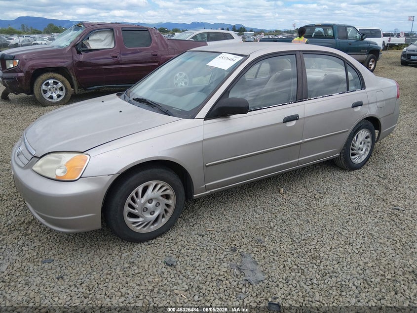 2001 Honda Civic Lx 1HGES16541L040592 photo 1