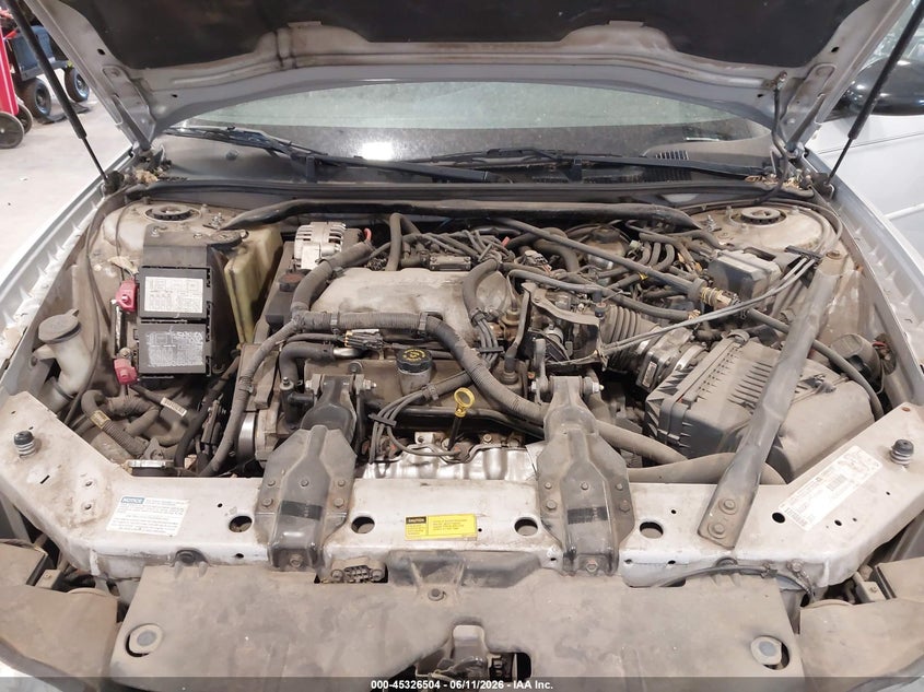 2001 Chevrolet Monte Carlo Ls VIN: 2G1WW12E219200868 Lot: 45326504