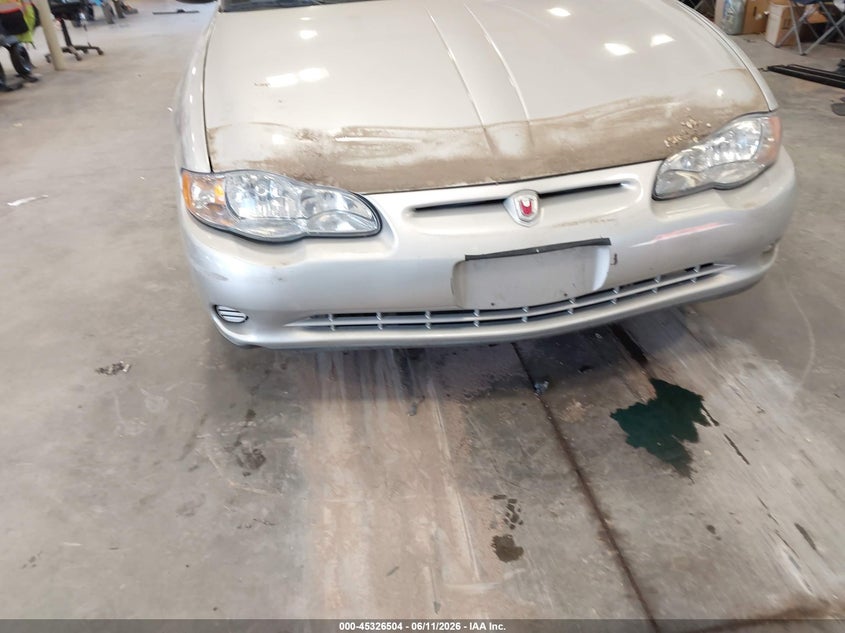 2001 Chevrolet Monte Carlo Ls VIN: 2G1WW12E219200868 Lot: 45326504