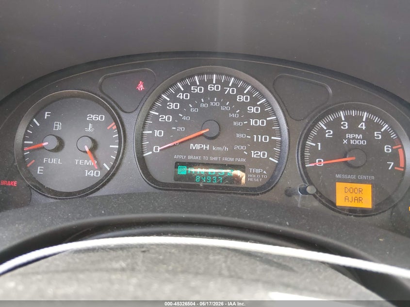 2001 Chevrolet Monte Carlo Ls VIN: 2G1WW12E219200868 Lot: 45326504