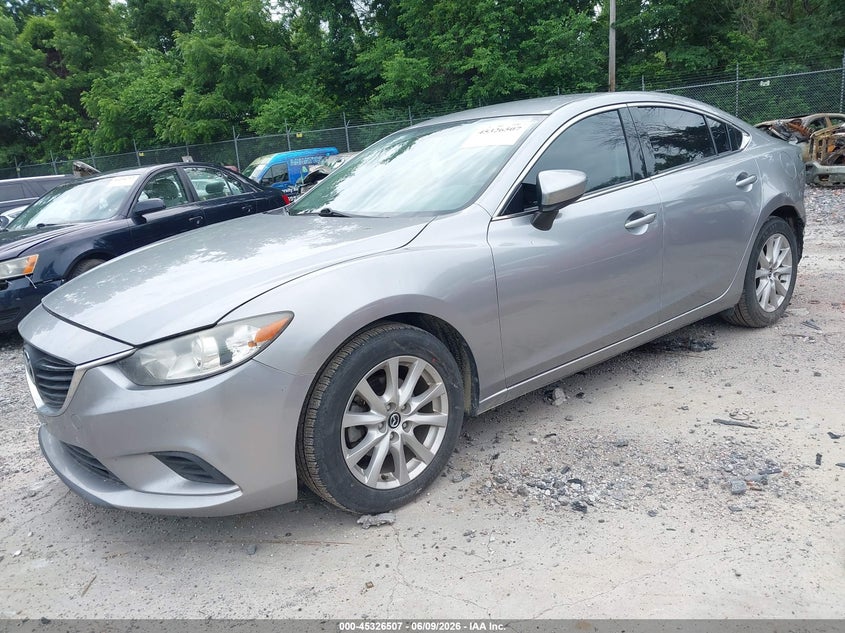 Vin: jm1gj1u63e1137502, lot: 45824440, mazda mazda6 i sport 20142
