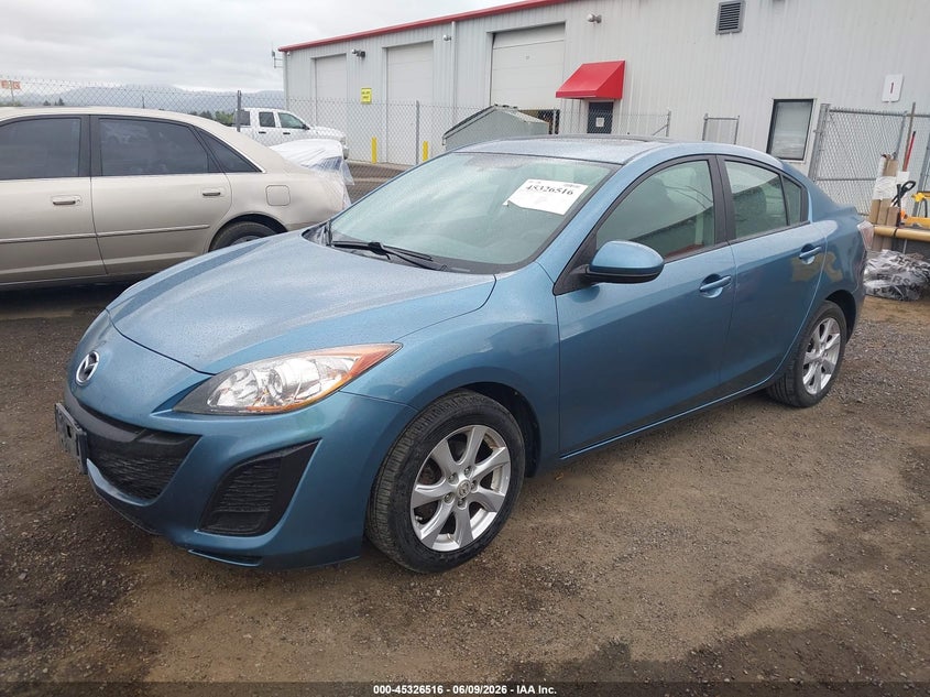 Vin: jm1bl1vgxb1364368, lot: 45824449, mazda mazda3 i touring 20112
