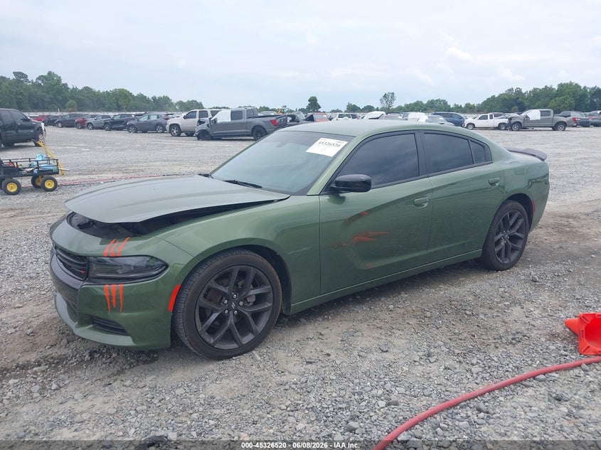 Vin: 2c3cdxbg1nh133197, lot: 45824453, dodge charger sxt rwd 20222