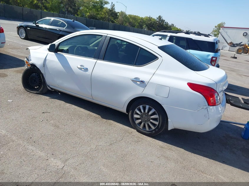 Vin: 3n1cn7ap8cl850889, lot: 45824472, nissan versa 1.6 sv 20123