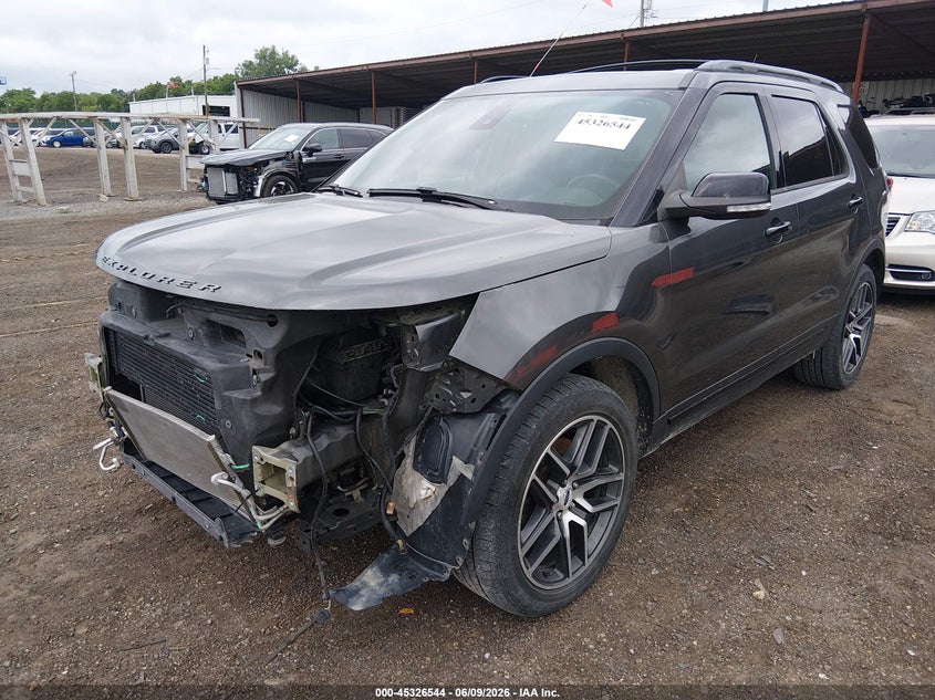Vin: 1fm5k8gt9jgc34995, lot: 45824477, ford explorer sport 20182