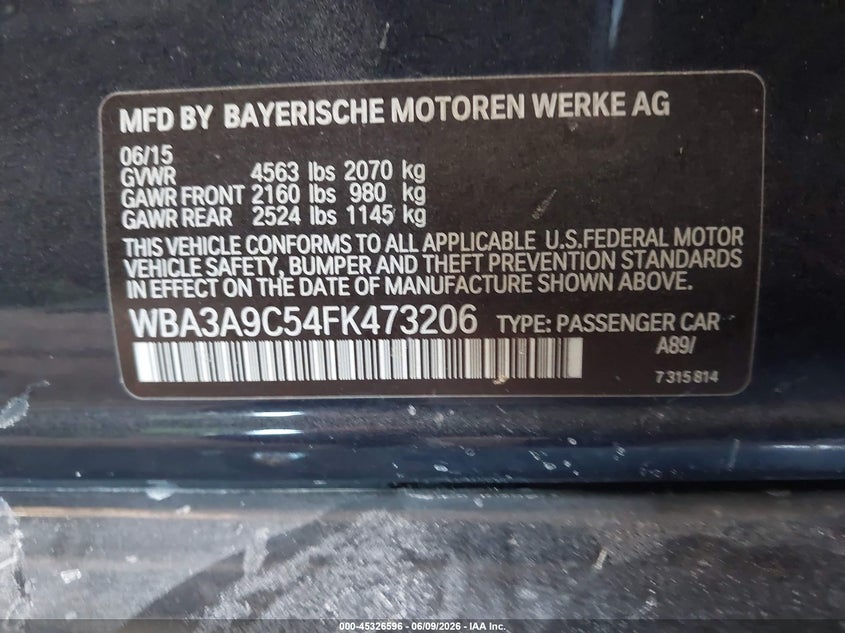 2015 BMW 335I · Фото 9