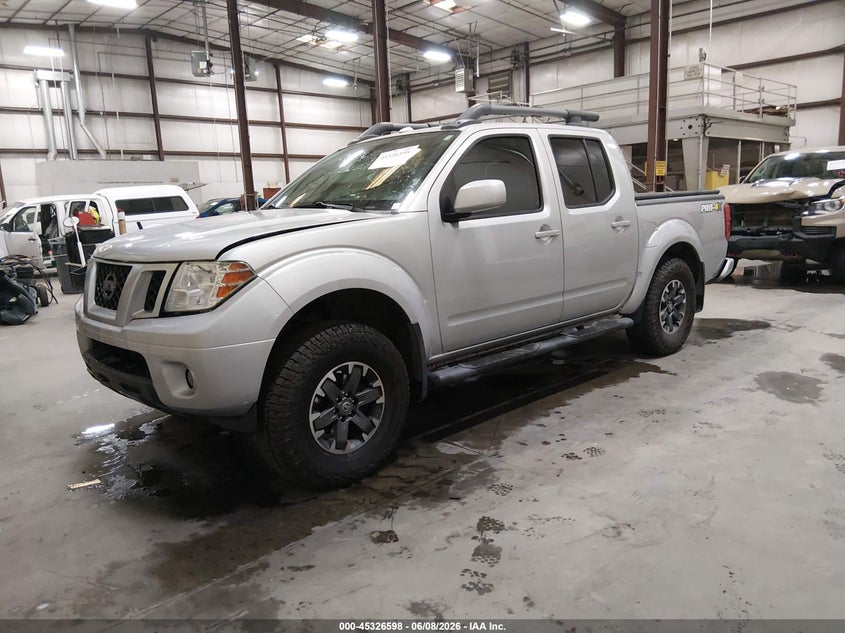 Vin: 1n6ad0ev3hn725598, lot: 45824531, nissan frontier pro-4x 20172
