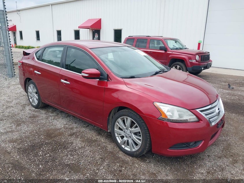 2015 NISSAN SENTRA auction photo 1