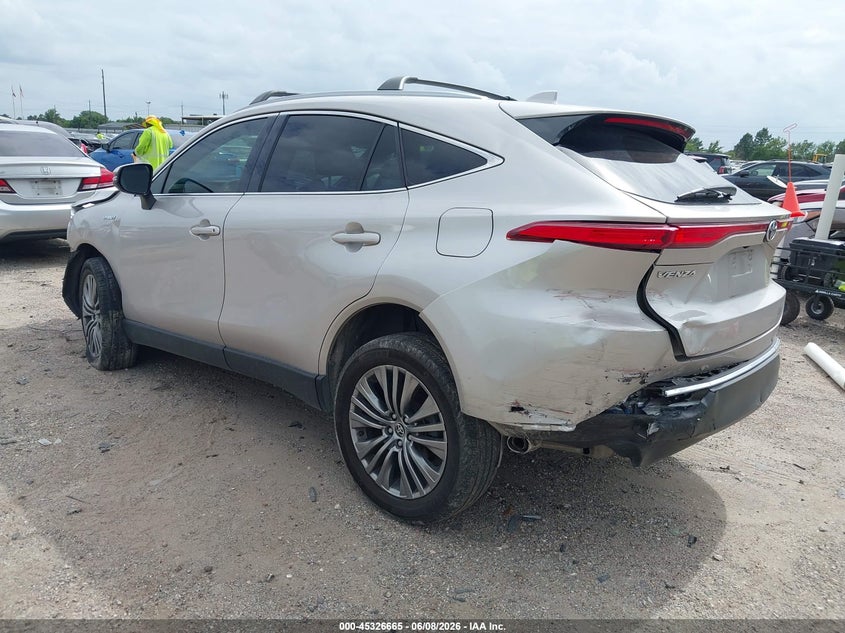 Vin: jteaaaah2mj053855, lot: 45824598, toyota venza xle 20213