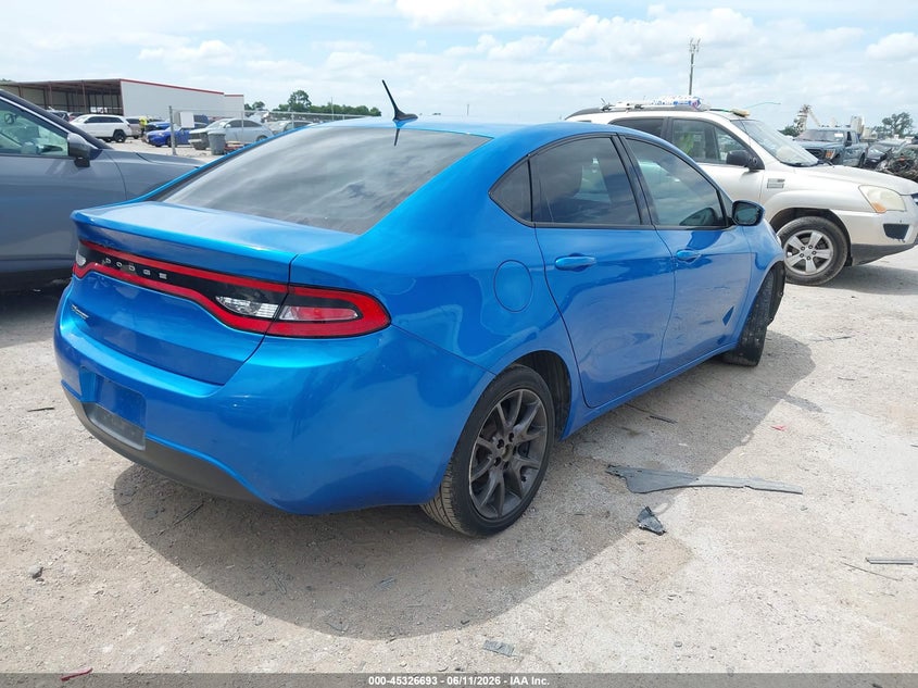 Vin: 1c3cdfaaxfd392275, lot: 45824626, dodge dart se 20154