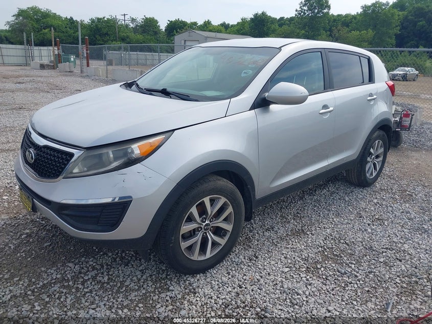 2015 Kia Sportage Lx KNDPB3ACXF7693811 photo 1
