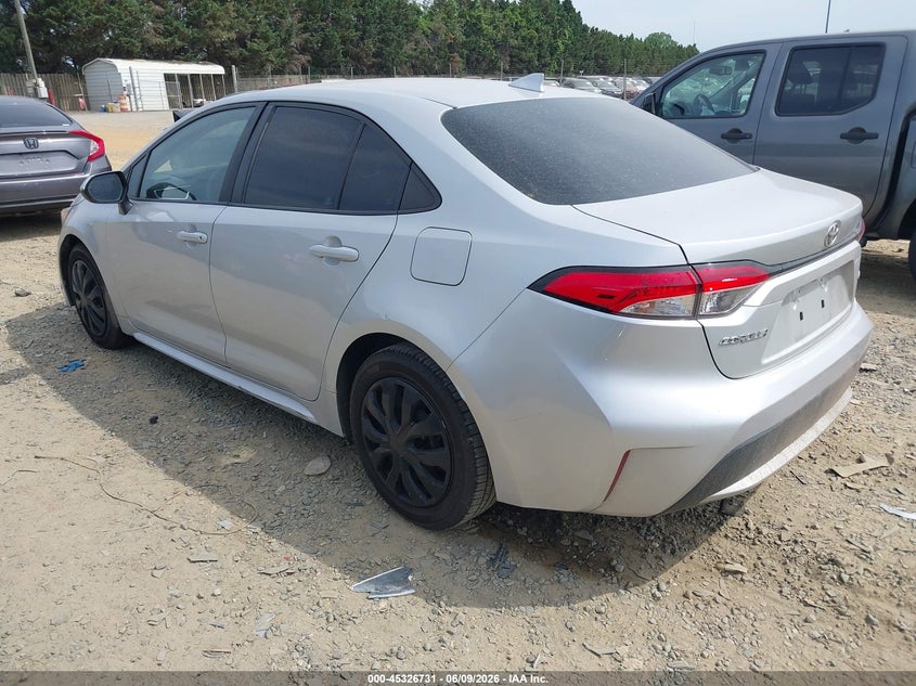 Vin: 5yfeprae6lp004435, lot: 45824664, toyota corolla le 20203