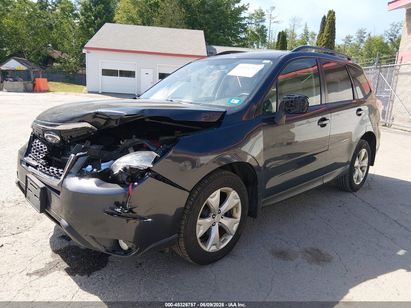 Vin: jf2sjaec9eh505088, lot: 45824689, subaru forester 2.5i premium 20142