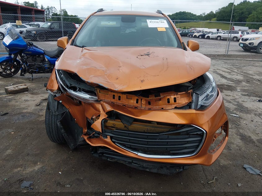 CHEVROLET TRAX 2017 VIN 3GNCJLSB5HL157054