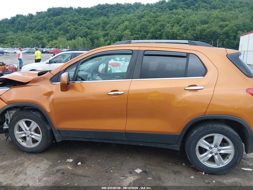 CHEVROLET TRAX 2017 VIN 3GNCJLSB5HL157054