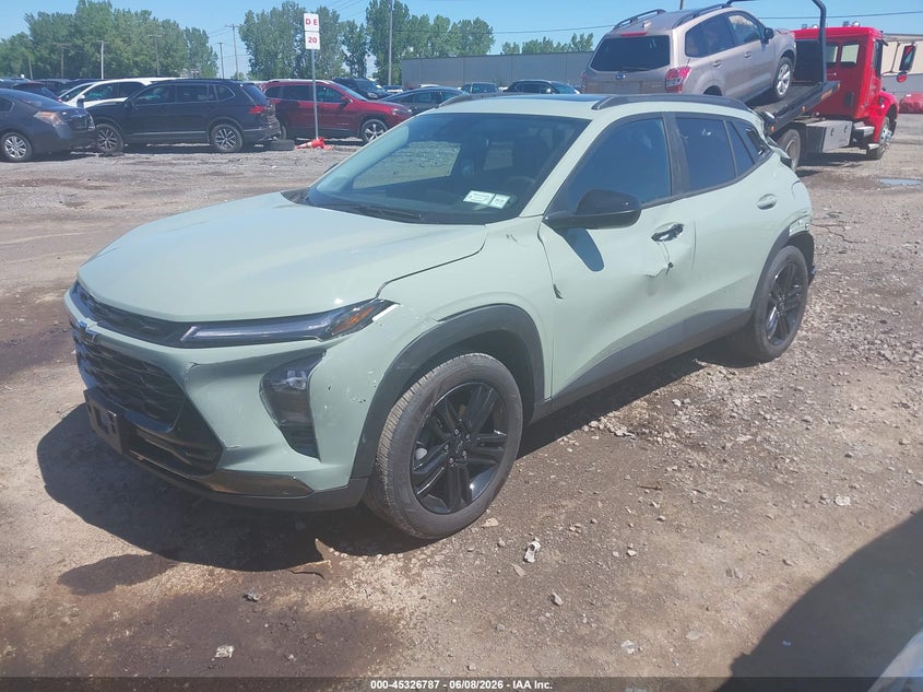 Vin: kl77lkep7sc327971, lot: 45824720, chevrolet trax fwd activ 20252