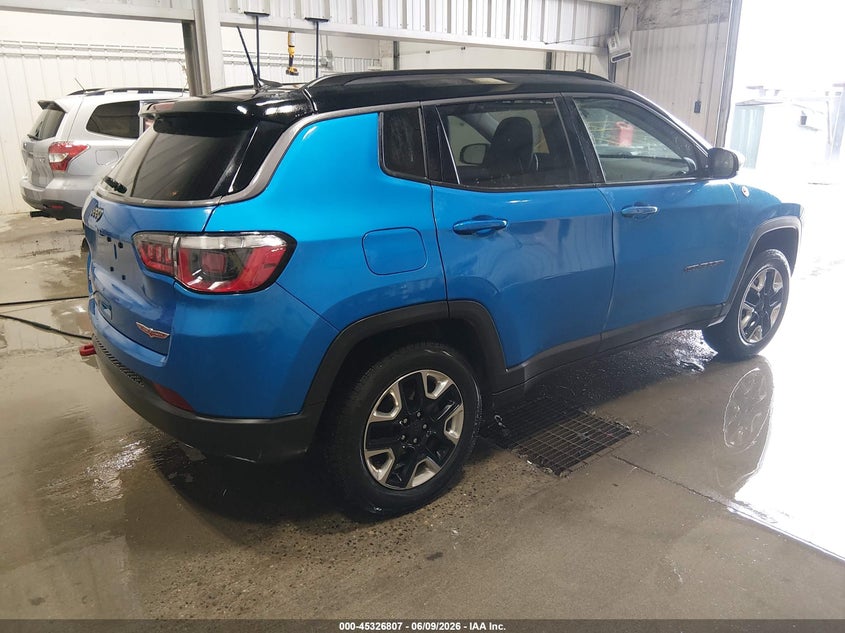 Vin: 3c4njddb7jt187599, lot: 45824740, jeep compass trailhawk 4x4 20184