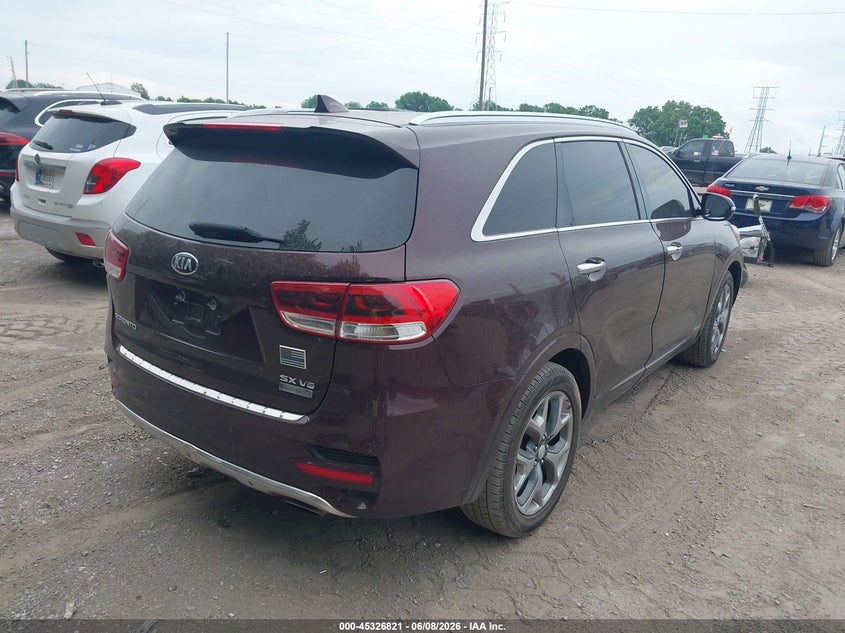 Vin: 5xypkda57hg298529, lot: 45824754, kia sorento 3.3l sx 20174