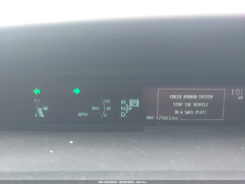 2013 Toyota Prius Three VIN: JTDKN3DU7D5687785 Lot: 45326835