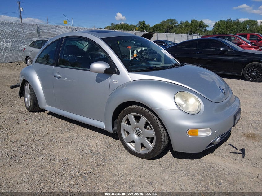 2002 VOLKSWAGEN BEETLE HATCHBACK 1.8L I-4 DOHC, TURBO, 150HP
