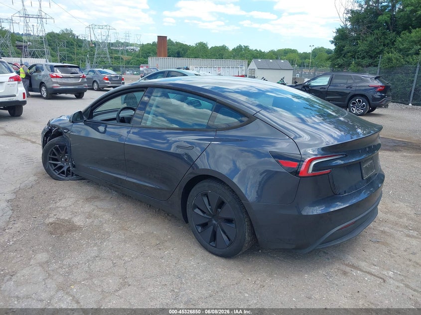 2025 TESLA MODEL 3 auction photo 3