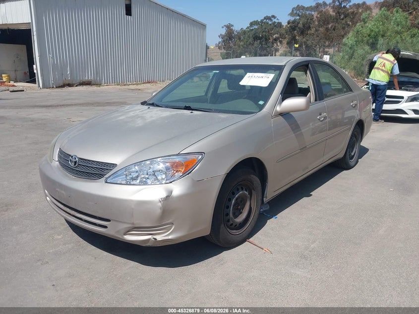 2003 Toyota Camry Le 4T1BE32K03U174637 photo 1