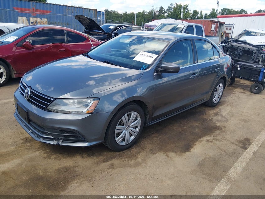 2017 VOLKSWAGEN JETTA auction photo 2
