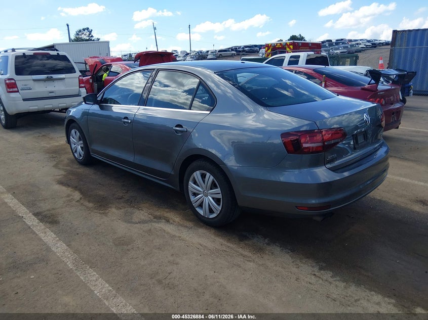 2017 VOLKSWAGEN JETTA auction photo 3