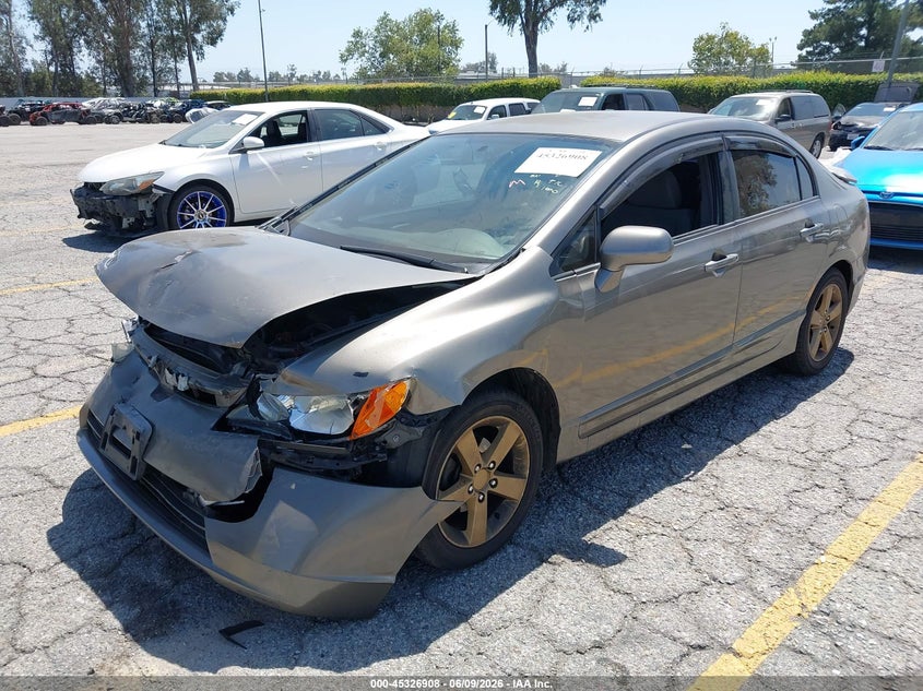 2007 Honda Civic Lx 1HGFA16587L090587 photo 1