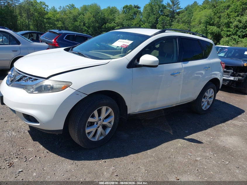 2014 Nissan Murano Sv JN8AZ1MW6EW530416 photo 1