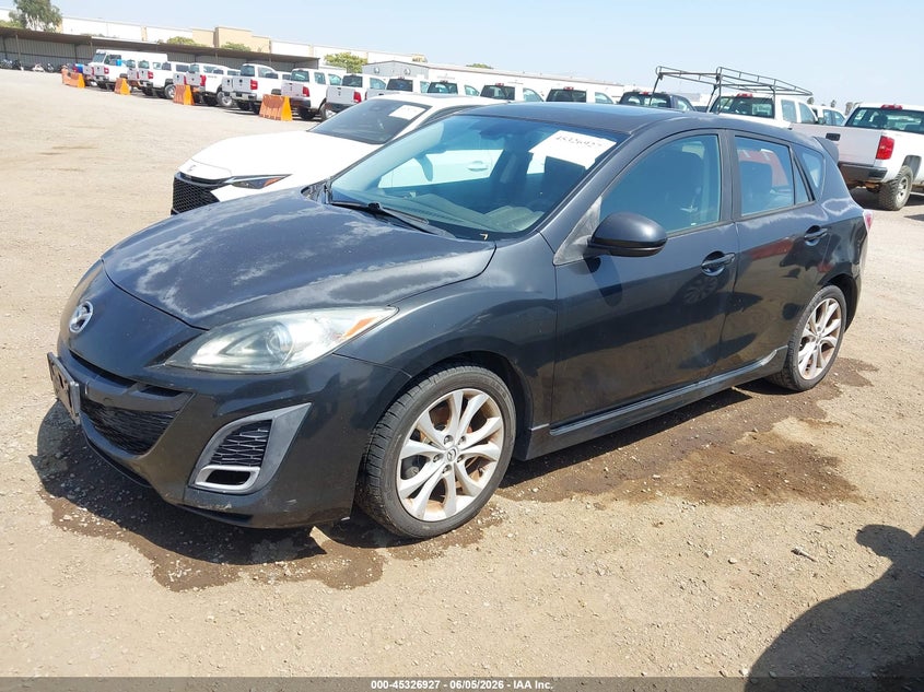 Vin: jm1bl1k60b1384365, lot: 45824860, mazda mazda3 s sport 20112