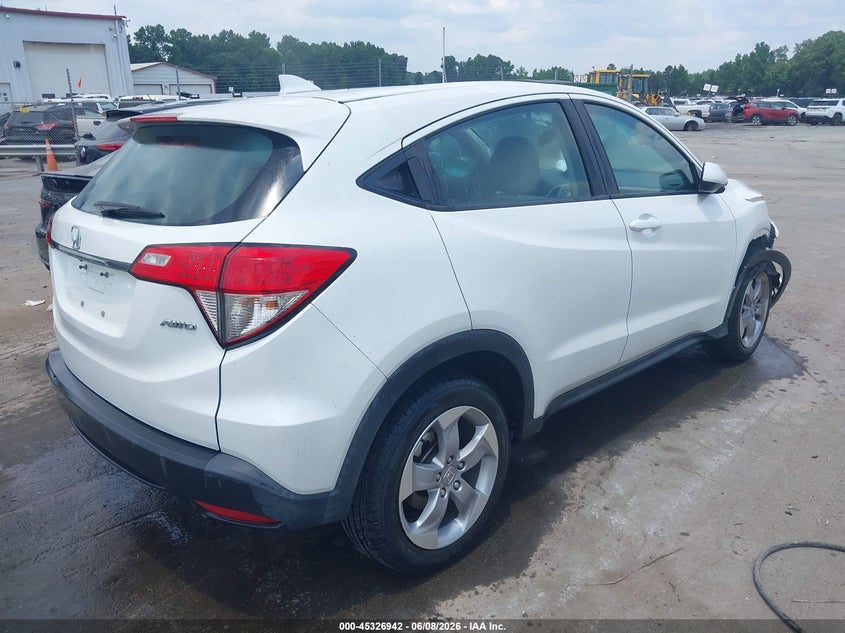 Vin: 3czru6h36nm732760, lot: 45824875, honda hr-v awd lx 20224