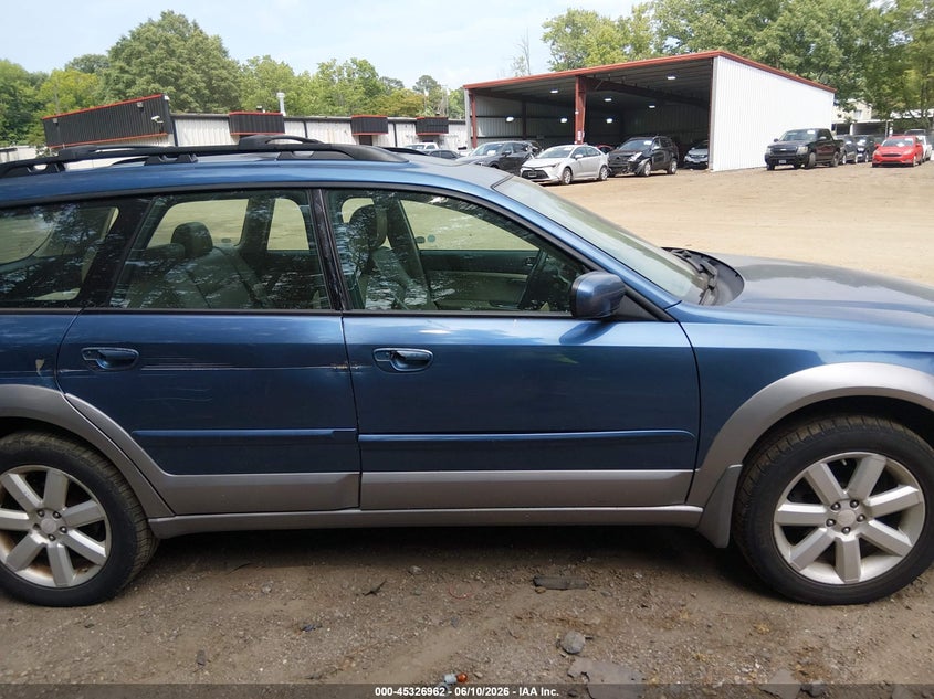 SUBARU OUTBACK (NATL) 2008 VIN 4S4BP62C387348534