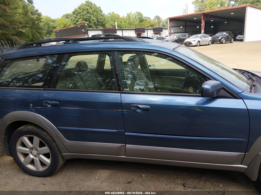 SUBARU OUTBACK (NATL) 2008 VIN 4S4BP62C387348534