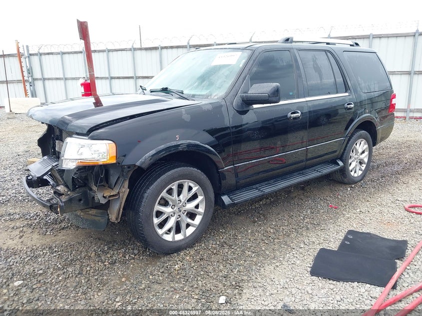 2017 FORD EXPEDITION SPORT UTILITY VEHICLE 3.5L V-6 DI, DOHC, VVT, TURBO, 365HP