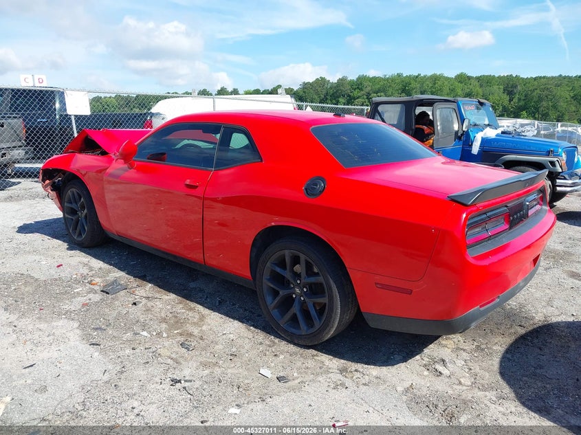 Vin: 2c3cdzag0lh113047, lot: 45824944, dodge challenger sxt 20203