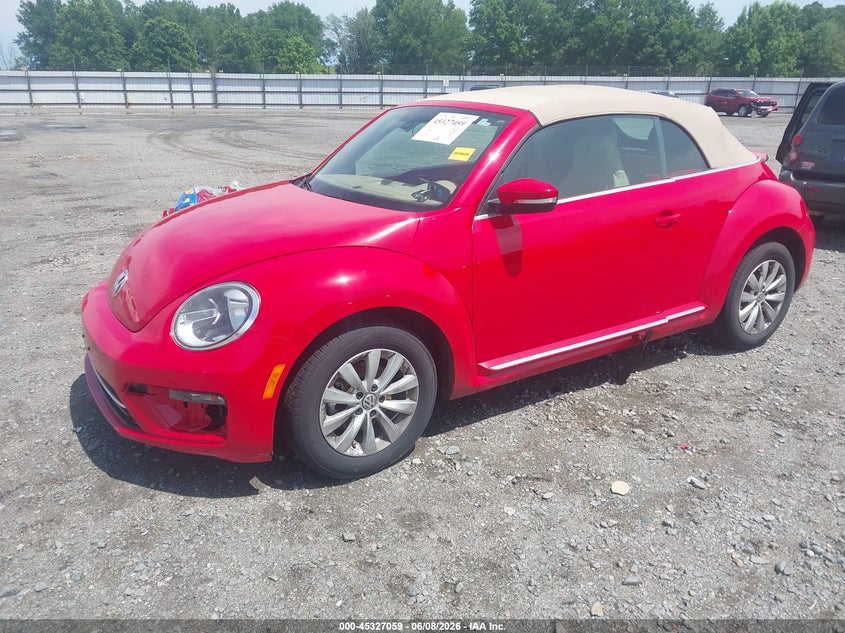 Vin: 3vw517at3hm805940, lot: 45824992, volkswagen beetle #pinkbeetle/1.8t classic/1.8t s/1.8t se/1.8t sel 20172
