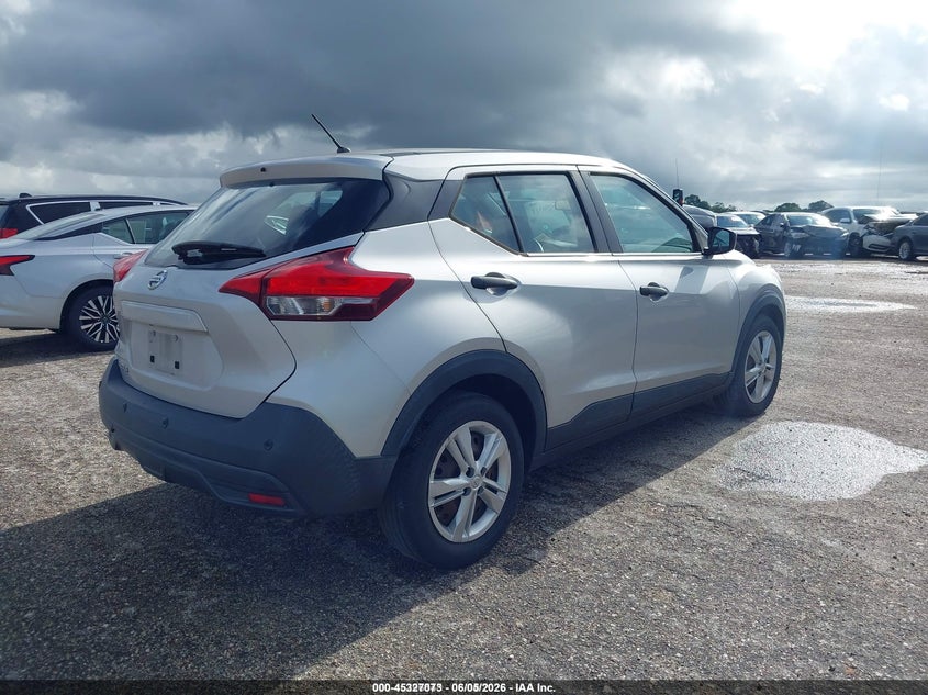Vin: 3n1cp5bv8ll543444, lot: 45825006, nissan kicks s xtronic cvt 20204