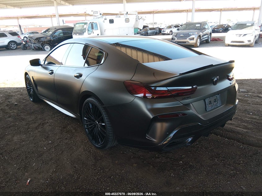 Vin: wbagv8c0xncg99377, lot: 45825011, bmw m850i gtan coupe xdrive 20223