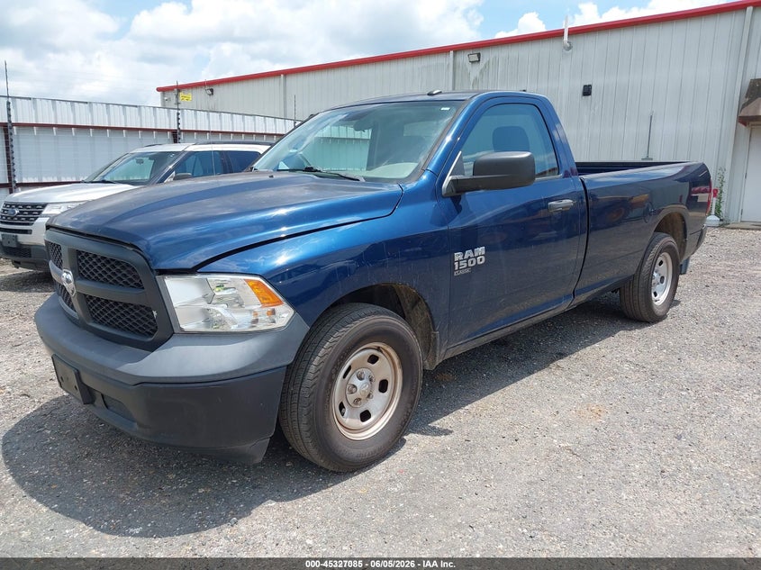 Vin: 3c6jr6dg4kg569394, lot: 45825018, ram 1500 classic tradesman  4x2 8' box 20192