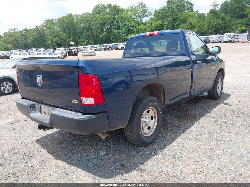 Vin: 3c6jr6dg4kg569394, lot: 45825018, ram 1500 classic tradesman  4x2 8' box 20194