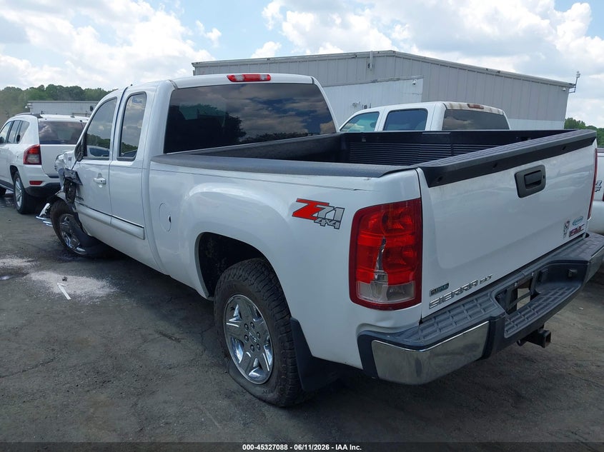 Vin: 1gtr2we33bz313050, lot: 45825021, gmc sierra 1500 slt 20113