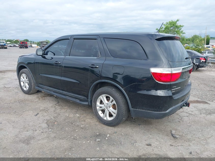 Vin: 1c4rdjfg9dc684377, lot: 45825082, dodge durango special service 20133